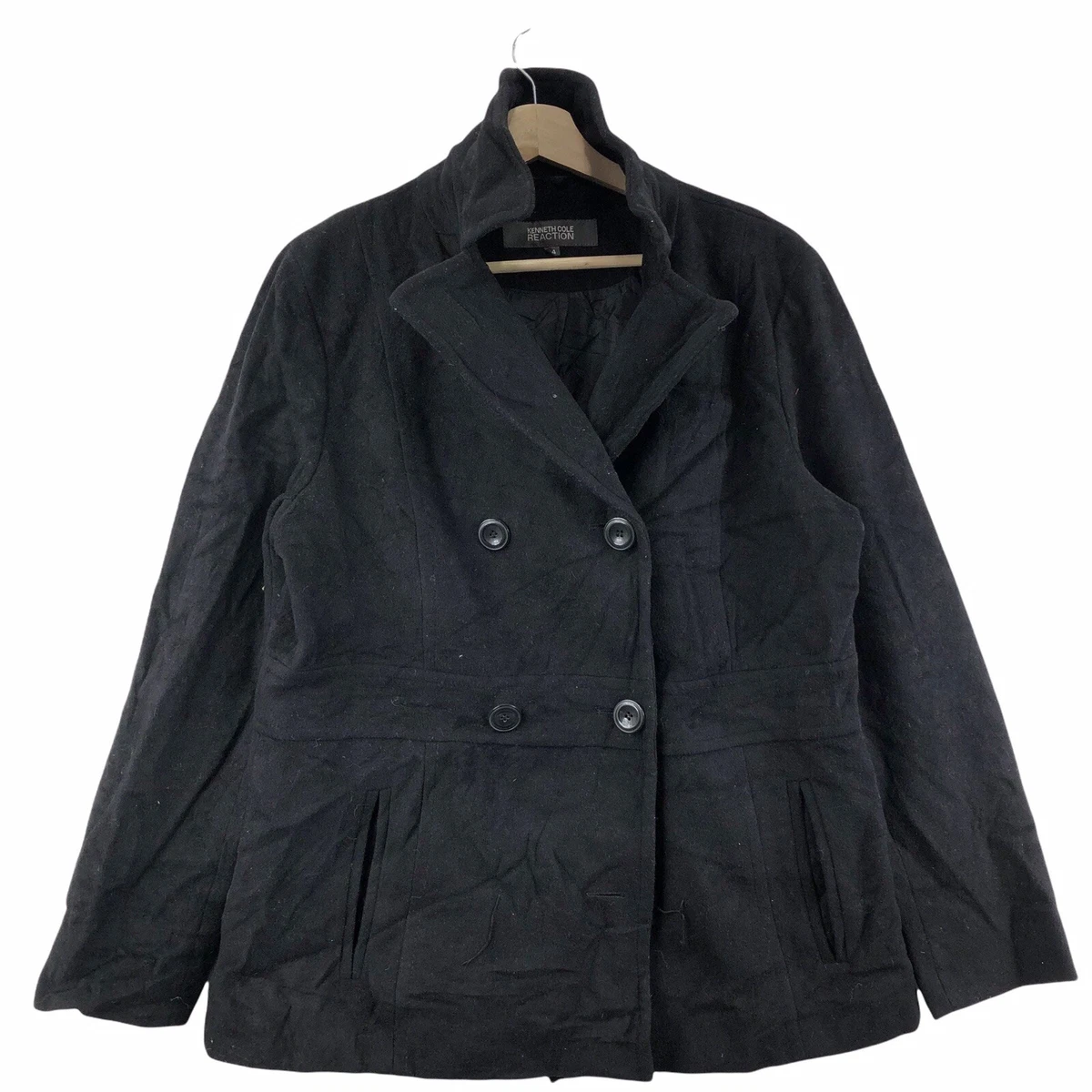 Vtg KENNETH COLE REACTION Peacoat Chore Jacket