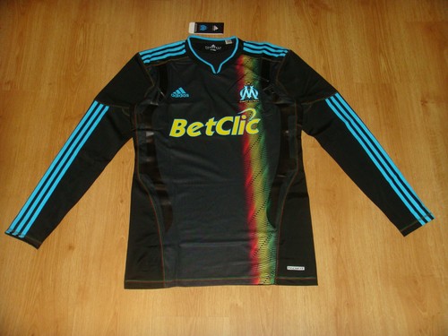Olympique Marseille Fußball Trikot Football LS Adidas Techfit Shirt Liverpool XL