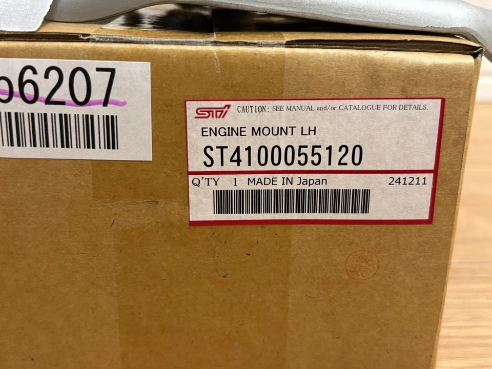 Subaru Genuine Impreza Forester Legacy GT Group STi N Engine Mount Pair OEM JDM Foto 3 de 4