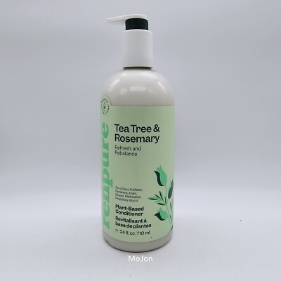 Renpure Plant-Based Tea Tree & Rosemary Conditioner Pump Bottle 24fl oz NEW Pump