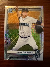 2021 Bowman - Chrome Prospects - Mega Box Mojo Refractor #BCP-58 - Logan Gilbert