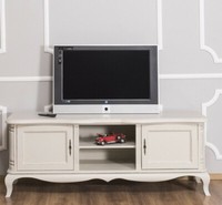 Tv Sideboard Grau Tv Lowboard Massiv Holz Landhaus Fernsehtisch Shabby Chic
