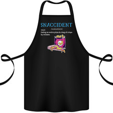 Snaccident Drôle Nourriture Pizza Régime Gym Graisse Tablier Coton 100% Bio