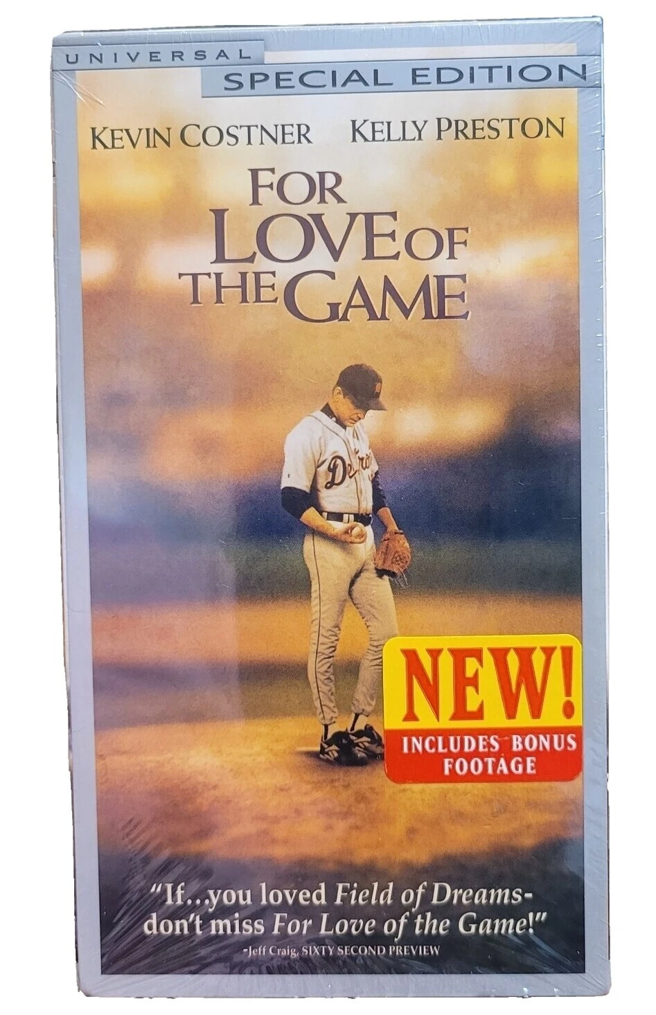Kevin Costner VHS Tapes