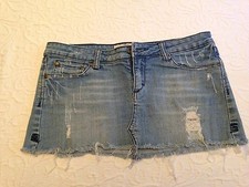 Vanilla Star Size 7 Cotton/Spandex 10" Mini Skirt