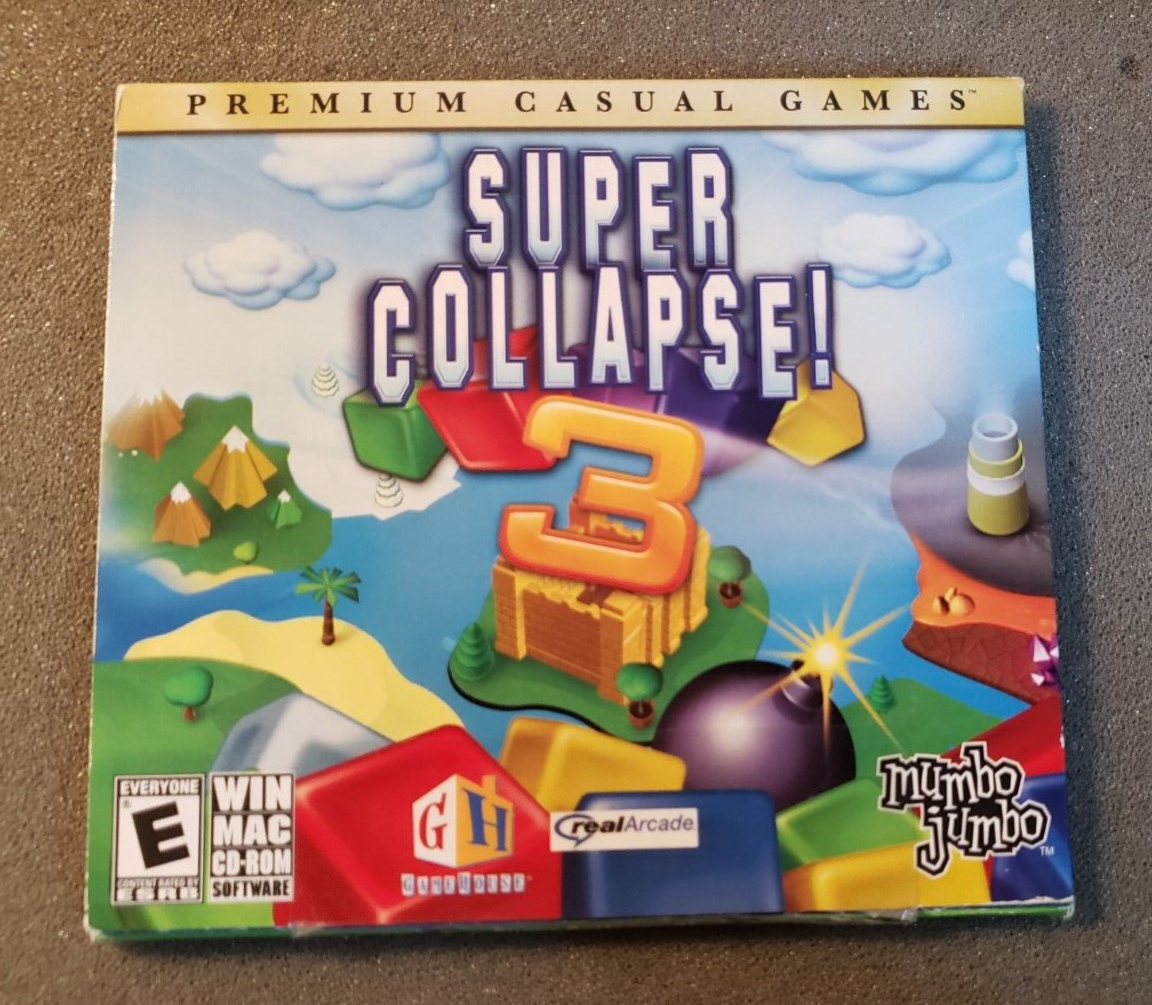 Super Collapse 3, PC, CD Excellent condition  (CAB1S1) | eBay