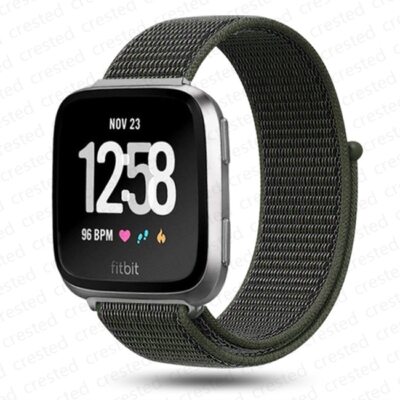 Nylon Strap for Fitbit Versa 3 2 1 Lite Band Watch Sport Loop Fitbit Sense Band