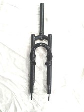 Federgabel MTB 24 Zoll  1 1/8 Zoll schwarz für Scheibenbremse