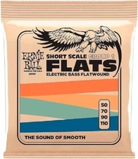 Flatwound Group 1 Short Scale Electric Bass Strings 50-110 Gauge