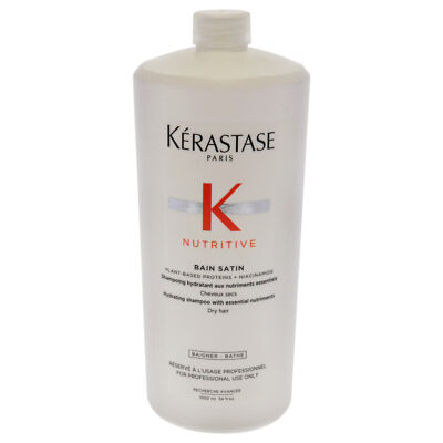 Nutritive Bain Satin Shampoo by Kerastase for Unisex - 34 oz Shampoo