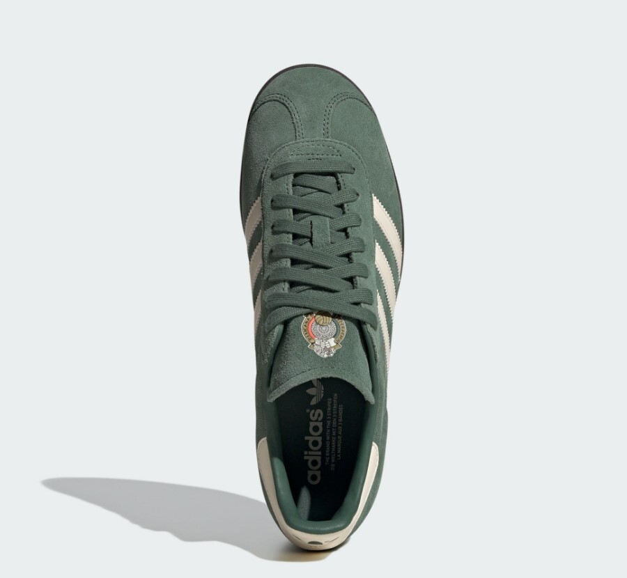 adidas Originals gazelle ID3726 Green Oxide Wonder White Gum MEN