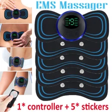 Smart Pulse Massager Sticker Back Full Body Muscle Stimulator Pain Relief Device