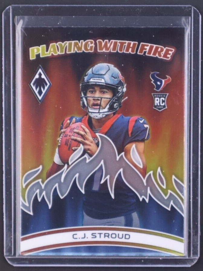 2023 Phoenix CJ STROUD Playing With Fire #PWF-2 Rookie RC Houston Texans (rc)