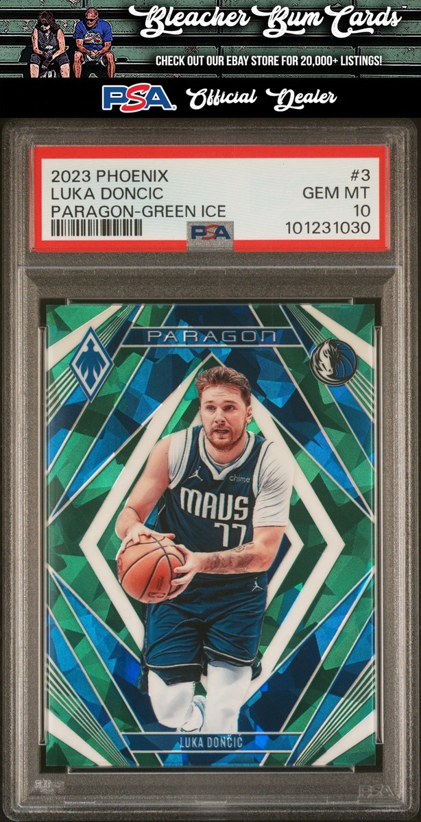 2023 Panini Phoenix Paragon 3 Luka Doncic Paragon Green Ice 2023 Panini Phoenix Paragon 3 Luka Doncic Paragon Green Ice