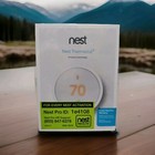 🆕 Sealed!! Google Nest Thermostat T4001ES, E Smart Thermostat White