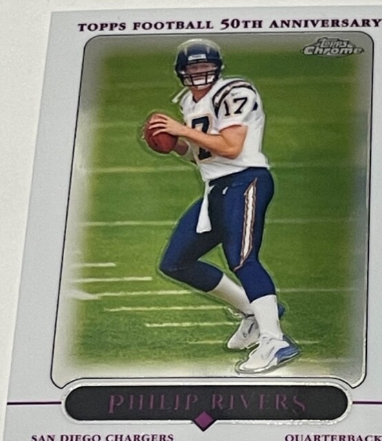 2005 Topps Chrome Refractor Philip Rivers #35