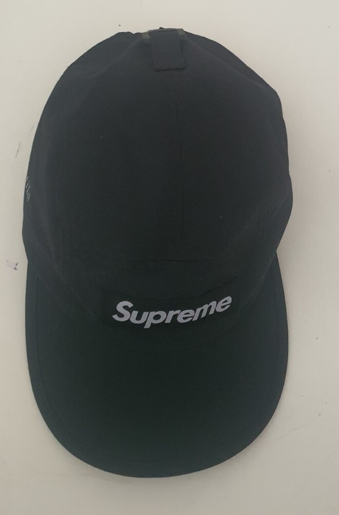 FW22 Supreme Ventile Camp Cap Water Resistant Hat Black Box