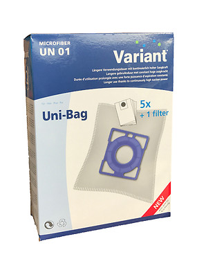 5 Staubsaugerbeutel Variant UN01 geeignet für Fakir Emotion 2400