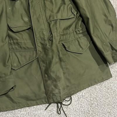 US Army Jacket Small M 1961 Vietnam Field OG 107 Olive Green