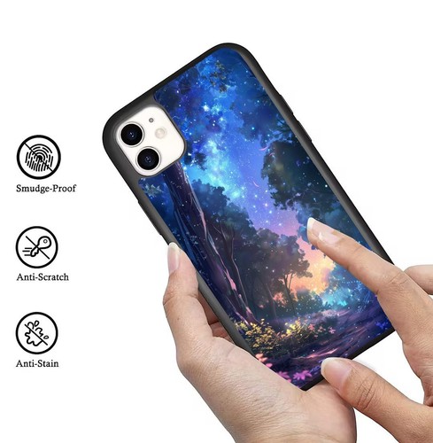 Magical Path forest nature Shockproof Cover For iPhone SE XS XR Max 5 6 7 8 Plus - Picture 25 of 25