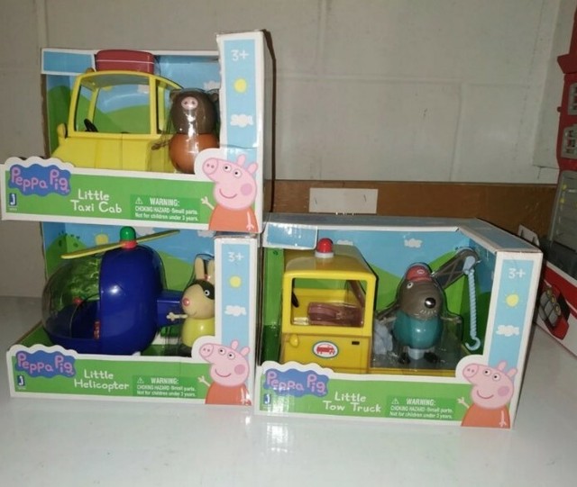 peppa pig mr bull figure