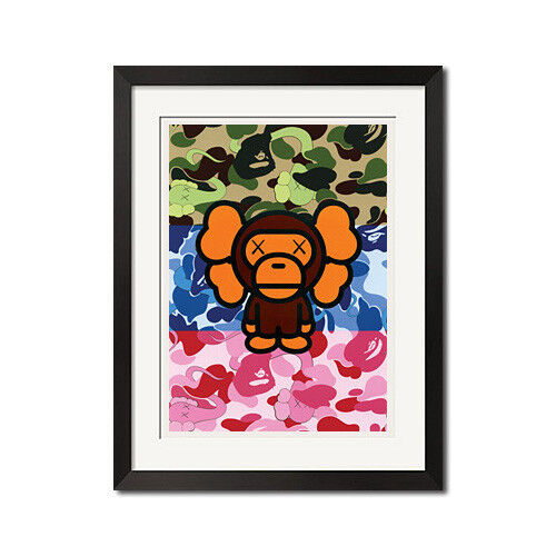 19x26 Print - A Bathing Ape in Lukewarm Water Baby Milo Bape