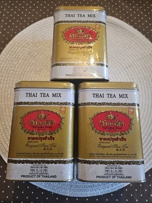 3 x ChaTra Mue Thai Tee extra Gold zu je 50 Beutel Tea ChatraMue aus Thailand