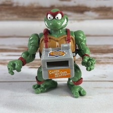 TMNT Pizza Tossin    Raphael Playmates 2022 Action Figure Used