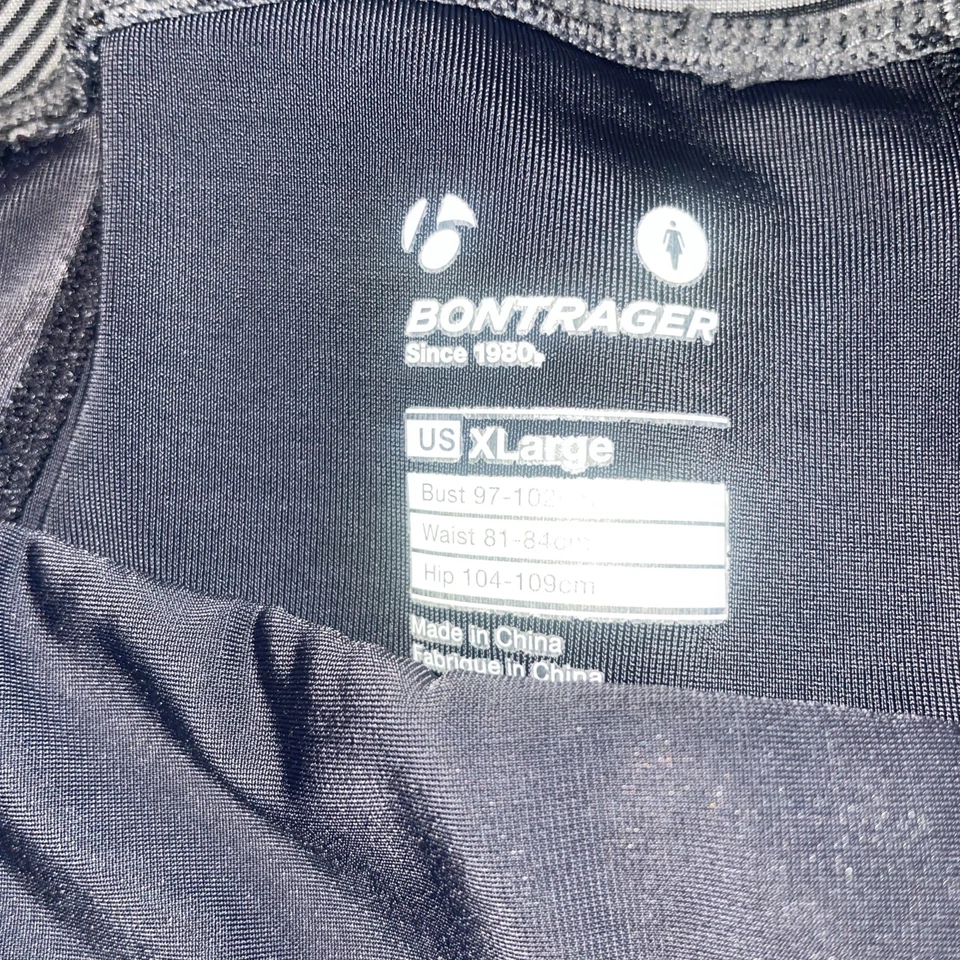 Pantalones Cortos de Ciclismo BONTRAGER Para Hombres XL Negros Bicicleta Compresión Acolchado Rendimiento Foto 2 de 4