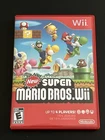 New Super Mario Bros. Wii Nintendo Wii (2009) Complete with Manual