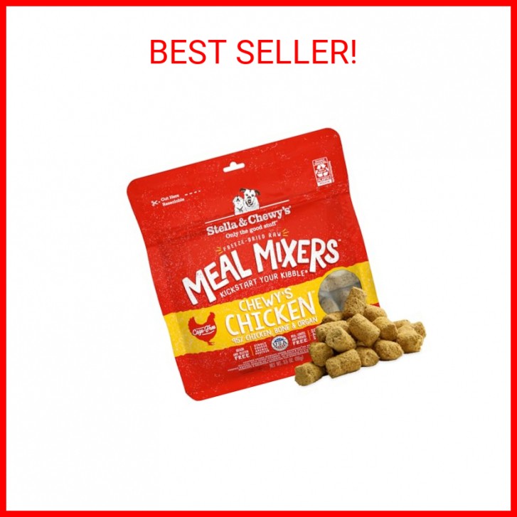 Stella & Chewy's Freeze Dried Raw Chewy&rsquo;s Chicken Meal Mixers &ndash; Dog Food Topper
