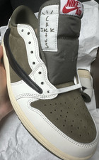 Nike Air Jordan 1 Low Travis Scott Medium Oli...