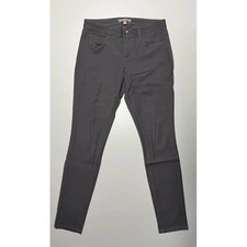 Banana Republic Sloan Pants Size 0 Dark Grey Skinny Mid Rise Stretch Twill