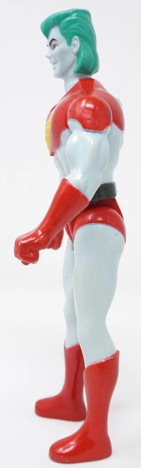 Figura de acción Capitán Planeta de colección con acción voladora 5,5" 1991 Foto 2 de 4