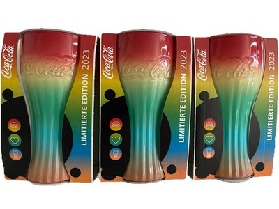 McDonald s Gläser Regenbogen Glas 2023