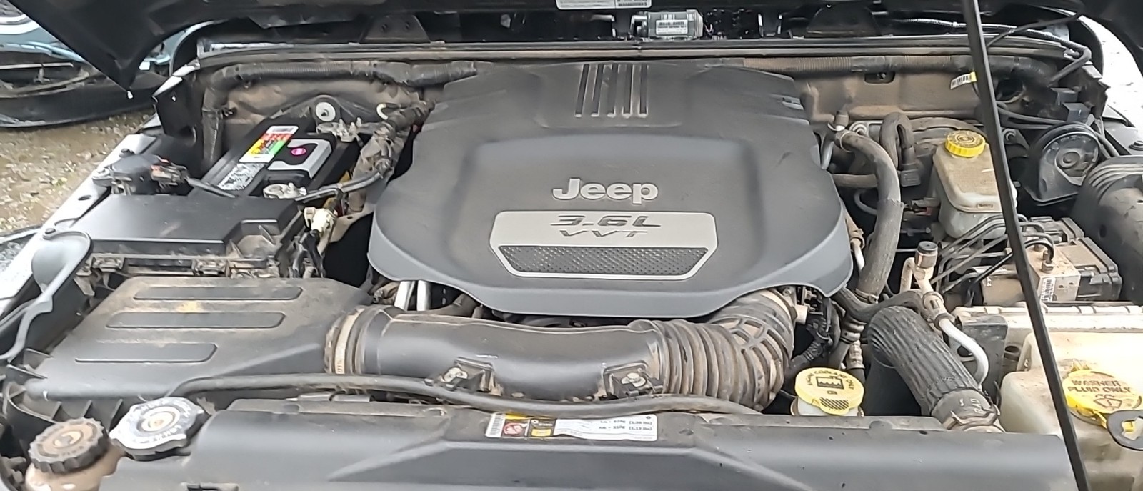 2013 Jeep Wrangler 3.6L Engine Motor OEM 77K Miles - LKQ441709103 thumbnail 3