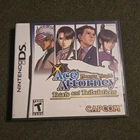 Phoenix Wright Ace Attorney Trials & Tribulations (Nintendo DS) CIB Manual