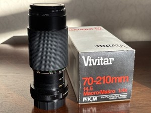 Vivitar 70-210mm f/4.5 Zoom lens