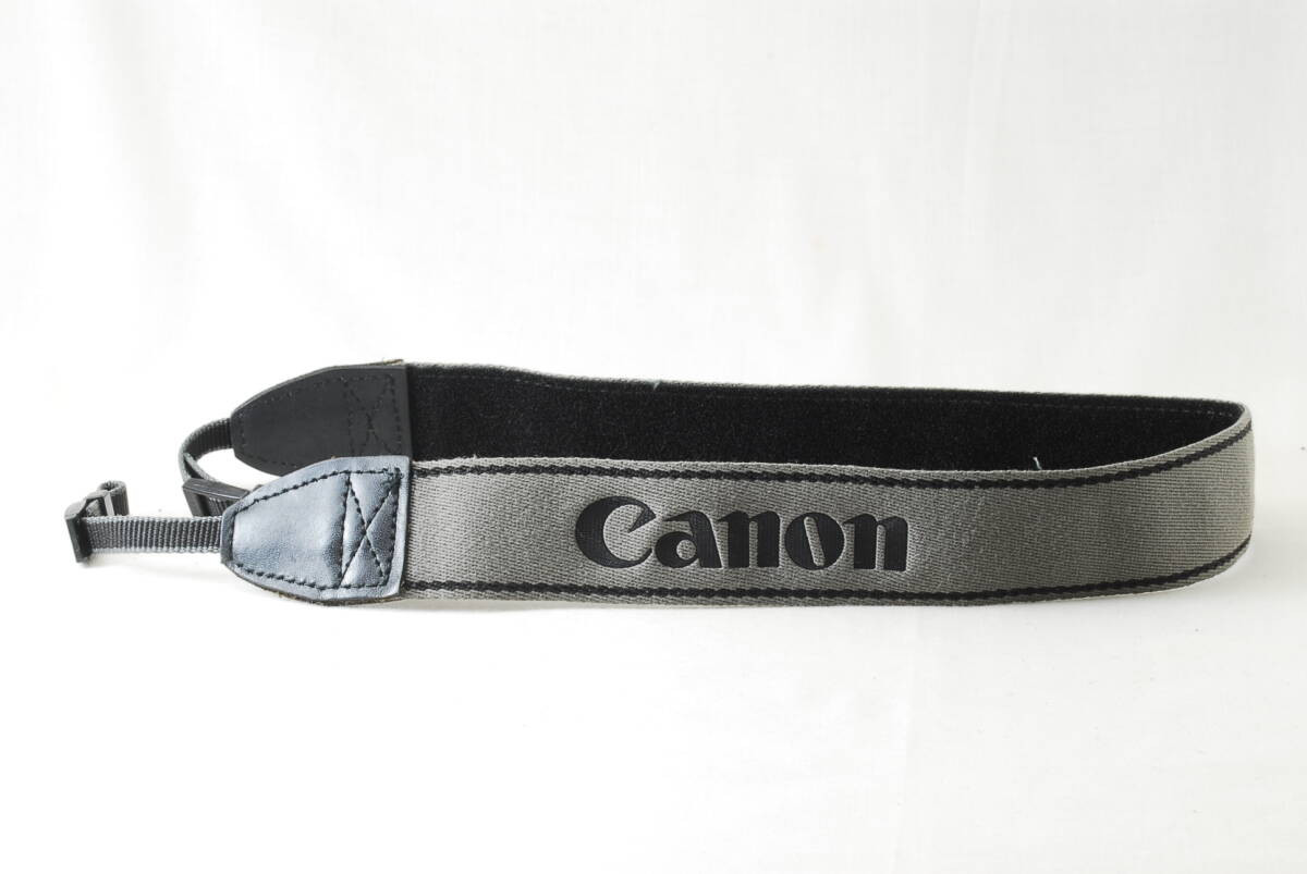 Canon Gentle Camera Strap Gray Black Short Thread Shoulder Neck Strap Used