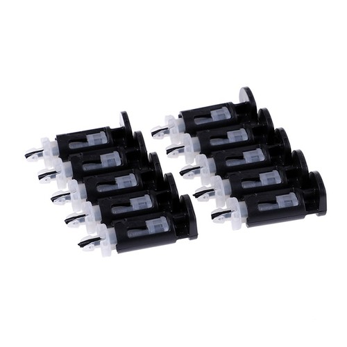 10Pcs 775 CPU heatsink mount pin plastic push screw cooling fan mounting clip _j - Afbeelding 6 van 10