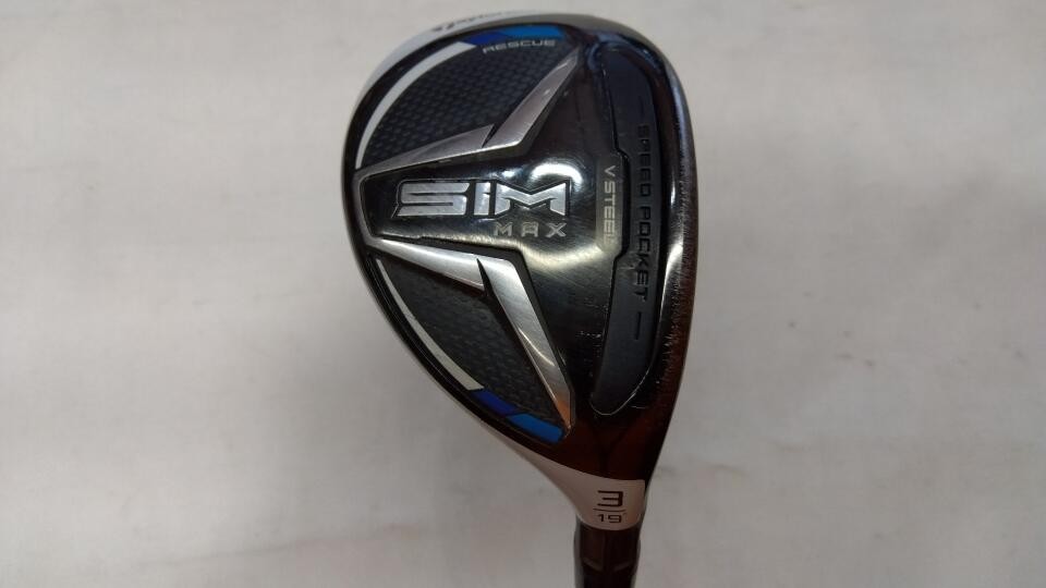 TaylorMade - ◎◎TaylorMade テーラーメイド SIM MAX 3UT 19° ユーティリティ KBS MAX S 85 テーラーメイド SIM MAX レスキューの試打レビュー 口コミ・評価