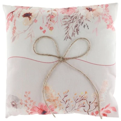 COUSSIN ALLIANCES COTON AMOUR FLORAL 18CM BLANC - Photo 1/3