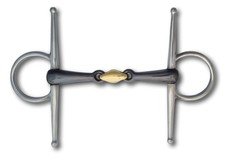 Full Cheek Snaffle Horse Bit Sweet Iron mouthpiece & Copper KK Style Link 3315 S