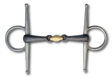 Full Cheek Snaffle Horse Bit Sweet Iron mouthpiece & Copper KK Style Link 3315 S