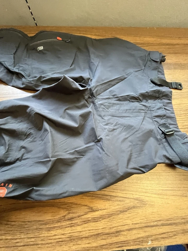 Mountain HardWear Dry Q Elite Esquí Snowboard Nieve Pantalones Nylon Para Hombres Grandes RN 98674 Foto 2 de 4