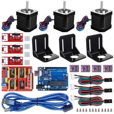 Kit CNC para impresora 3D Arduino con ArduinoIDE, placa de expansión CNC GRBL Lo