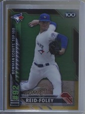 2016 Bowman Scouts' Top 100 Gold Refractor 24/50 Sean Reid-Foley #BTP-92 7tr