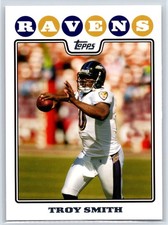 2008 Topps Troy Smith Baltimore Ravens #44