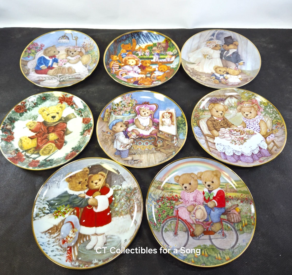 Franklin Mint Teddy Bear Plate for sale | eBay