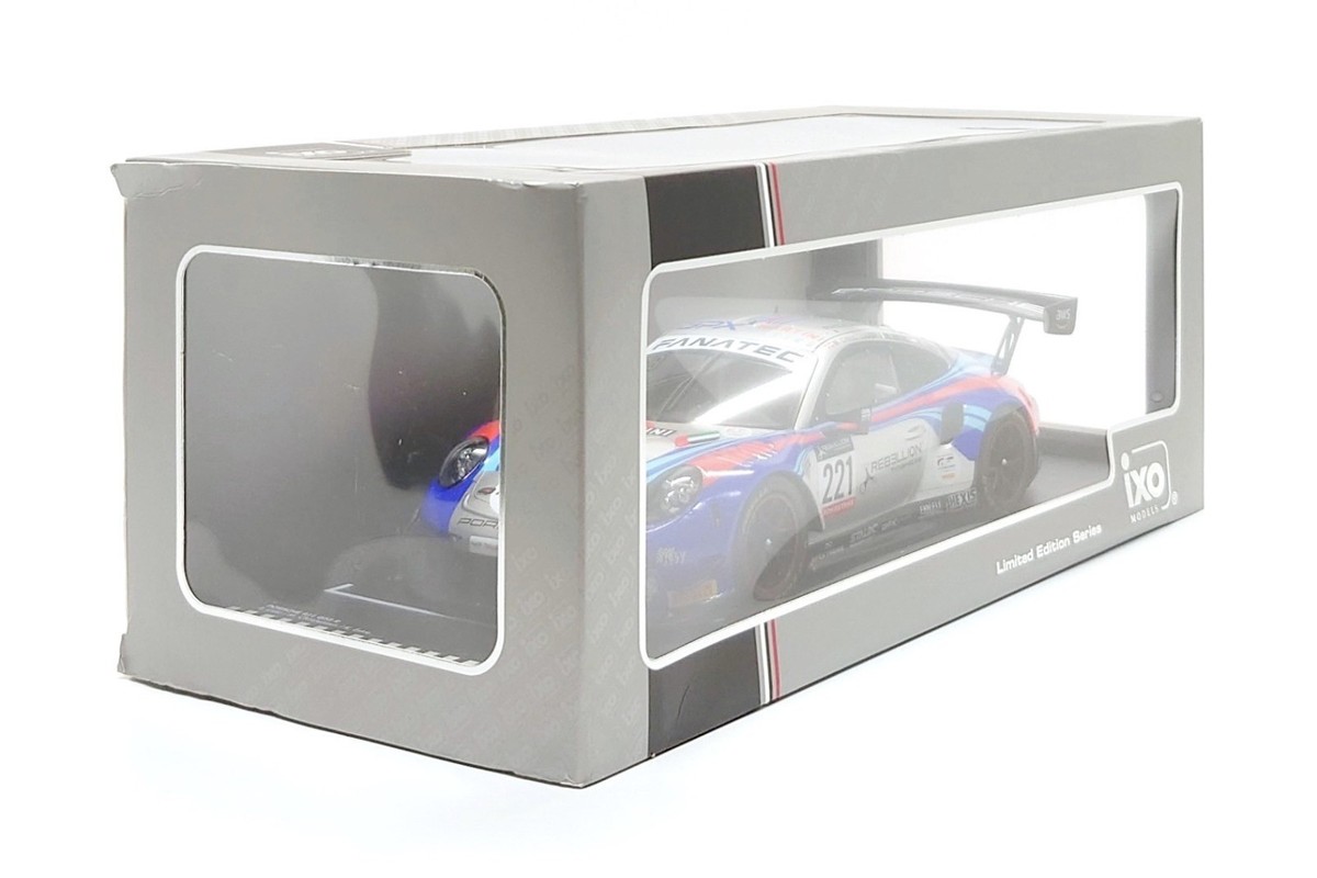 ixo 1:18 Porsche 911 GT3 R #221 GPX Martini Racing - 24h Spa 2022